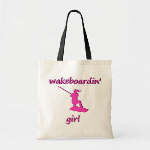 Wakeboardin' Girl Tote Bag