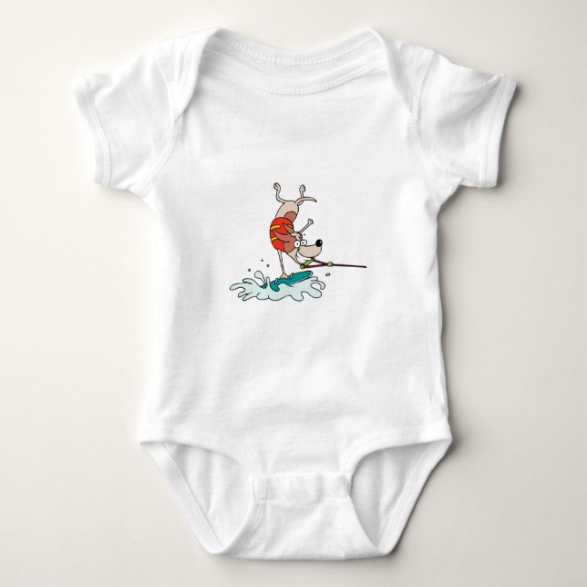 Wakeboarding Baby Bodysuit (Front)