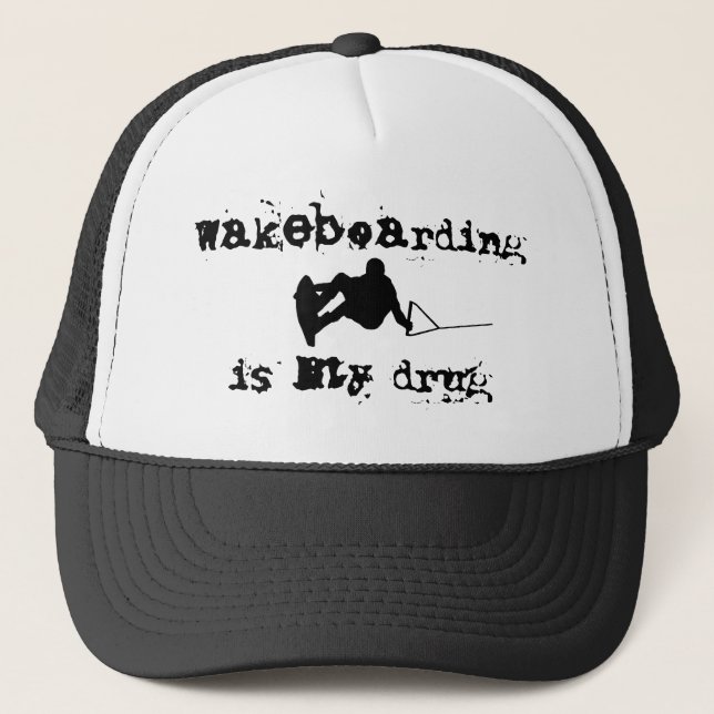 Wakeboarding is My Drug Hat (Front)