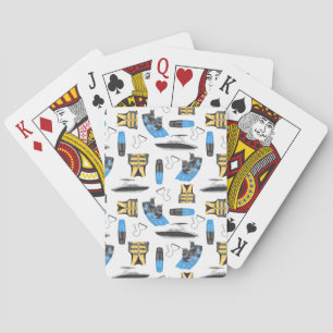 Wakeboarding Playing Cards