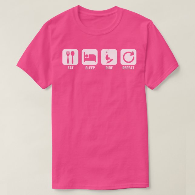 wakeboarding T-Shirt (Design Front)