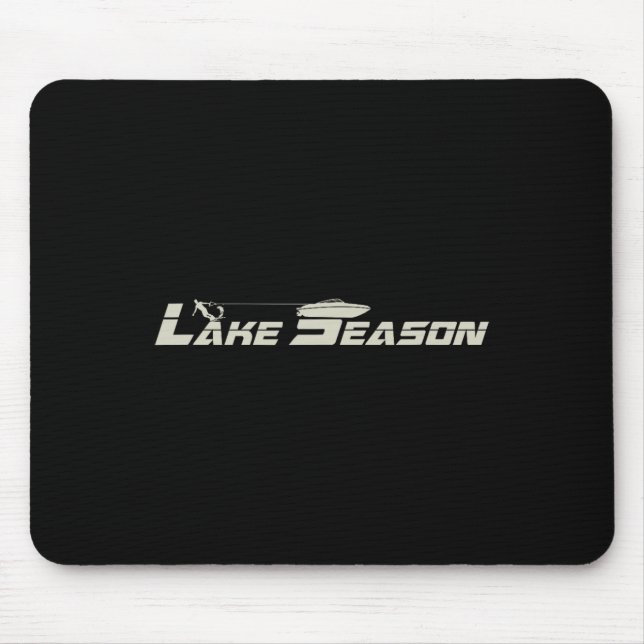 Wakeboarding, Wake Surfing And Boating  Mouse Mat (Front)