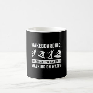 Wakeboarding Walking On Water Wake Wakeboarder Coffee Mug