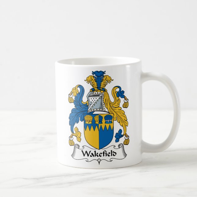 Wakefield Family Crest Coffee Mug (Right)