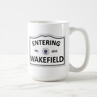 WAKEFIELD MASSACHUSETTS Hometown Mass MA Townie Coffee Mug