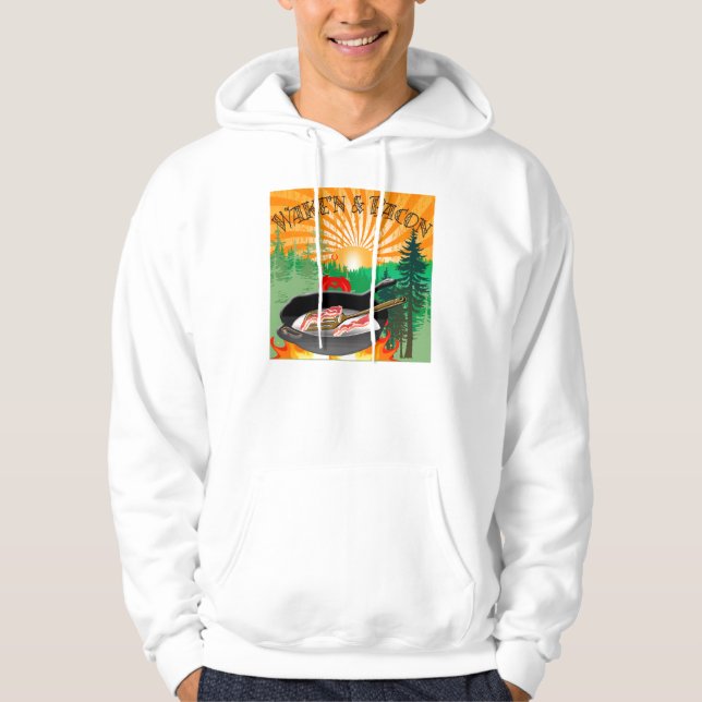 Wake'n & Bacon Hoodie (Front)