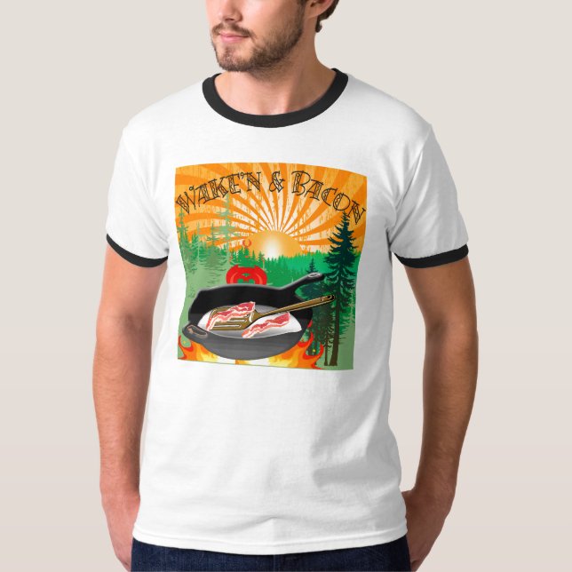 Wake'n & Bacon T-Shirt (Front)