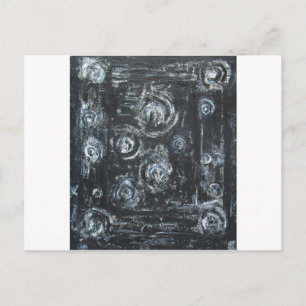 Wakes of Swirls (abstract expressionism) Postcard