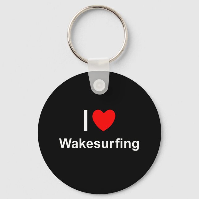 Wakesurfing Key Ring (Front)