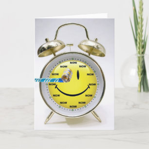 Wakeup Call Customisable Birthday Card