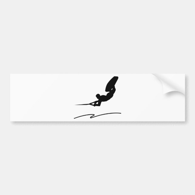 wakeupsports zazzle bumper sticker (Front)