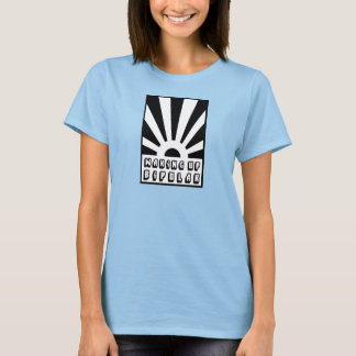 Waking up Bipolar Womens Burnout Tee