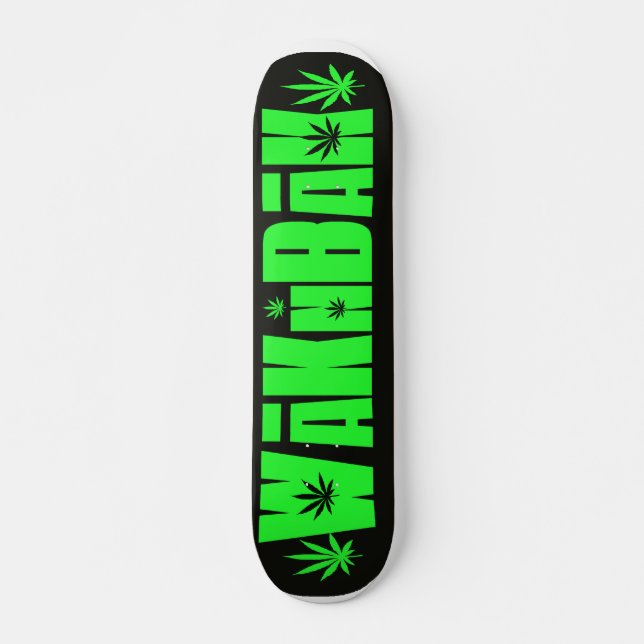 WaKnBaK Shred Skateboard (Front)