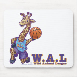 WAL Basketball Mouse Mat