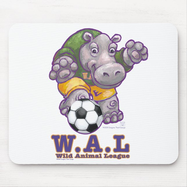 WAL Soccer Mouse Mat (Front)