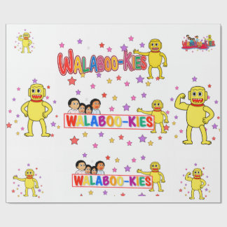 Walabookies wrapping paper