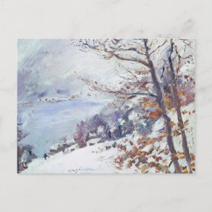 Walchensee in Winter   Lovis Corinth Postcard