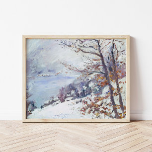 Walchensee in Winter Lovis Corinth Poster