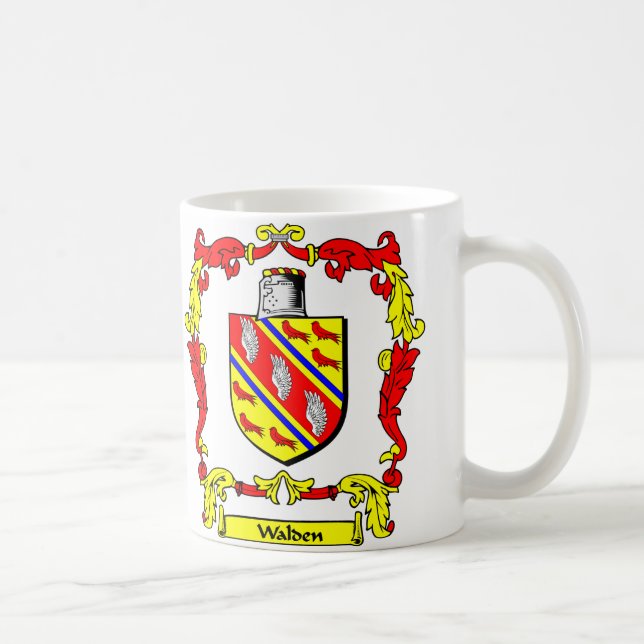 WALDEN Coat of Arms Coffee Mug (Right)