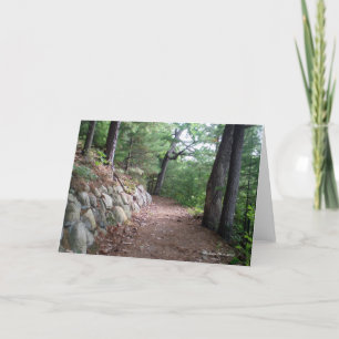 Walden P: Morning walk is a blessing for the day. Card