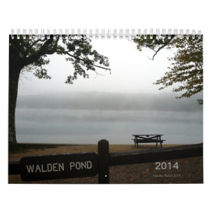 Walden Pond 2014 Calendar with Thoreau quotations
