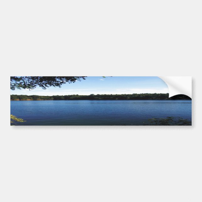 Walden Pond Bumper Sticker (Front)