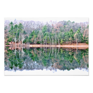Walden Pond in the Fall Photo Print