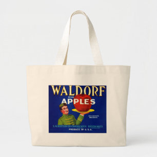Waldorf Apples Large Tote Bag