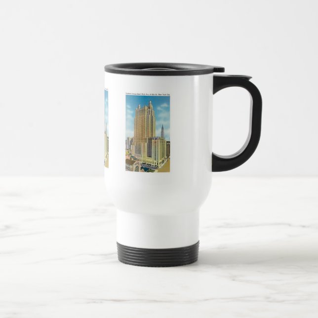Waldorf Astoria, New York City Travel Mug (Right)