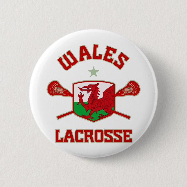 Wales 6 Cm Round Badge (Front)