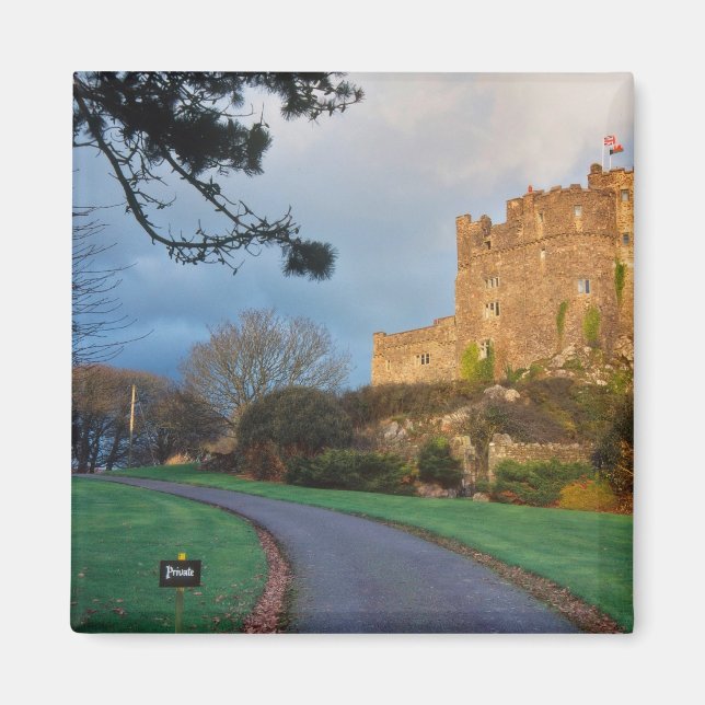 Wales - A private welsh castle near St. Magnet (Front)