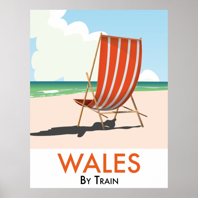 Wales By train Poster (Front)