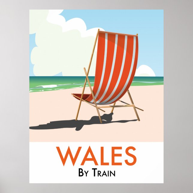 Wales By train Poster (Front)