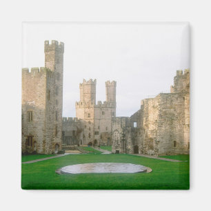 Wales, Caernarfon castle, one of Edward's 2 Magnet