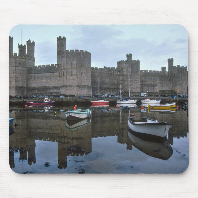 Wales, Caernarfon castle, one of Edward's Mouse Mat (Front)