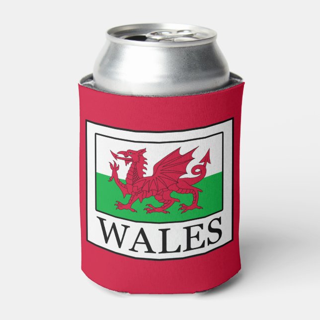 Wales Can Cooler (Can Front)
