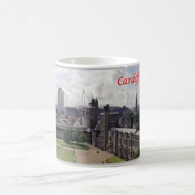 Wales - Cardiff - Coffee Mug (Center)