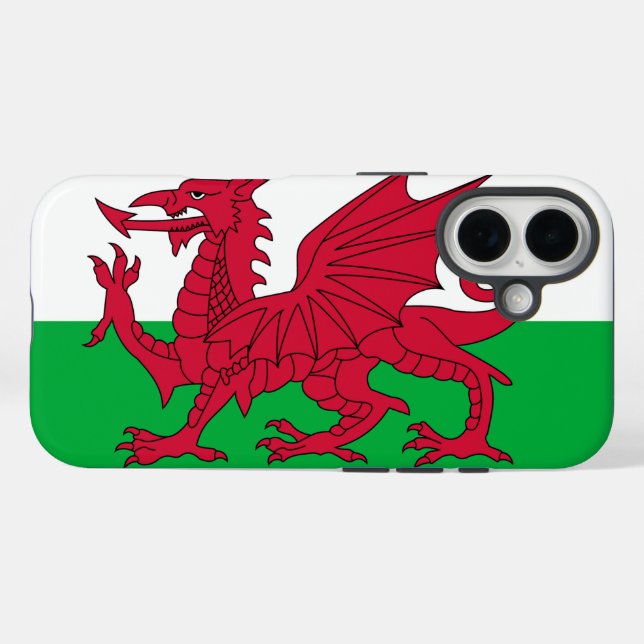 Wales Case-Mate iPhone Case (Back (Horizontal))