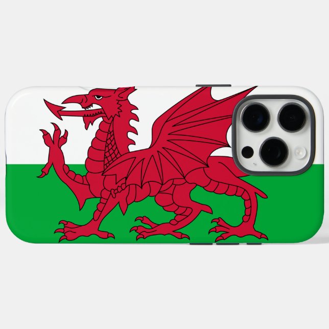 Wales Case-Mate iPhone Case (Back (Horizontal))