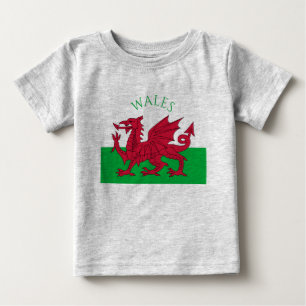 wales flag baby T-Shirt