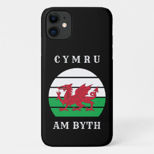 Wales Flag Cymru Am Byth Proud To Be Welsh Case-Mate iPhone Case