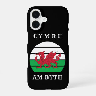 Wales Flag Cymru Am Byth Proud To Be Welsh iPhone 16 Case