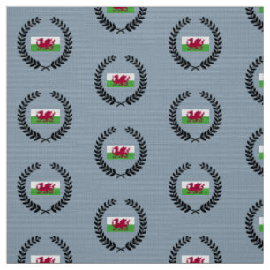 Wales Flag Fabric