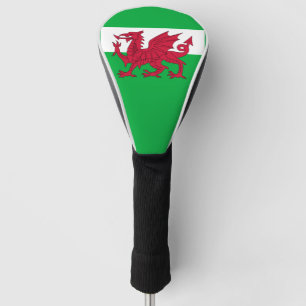 wales flag golf head cover