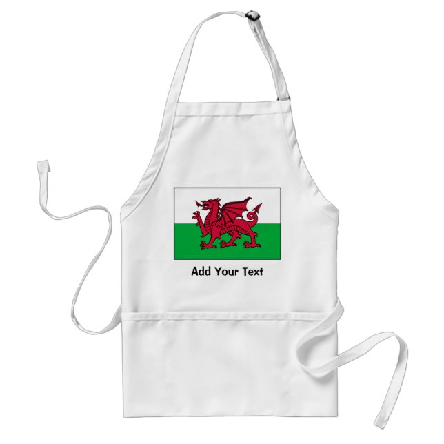Wales Flag Standard Apron (Front)