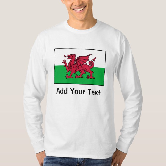 Wales Flag T-Shirt (Front)