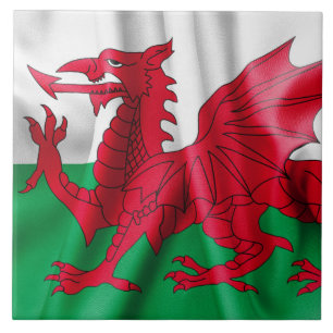Wales Flag Tile