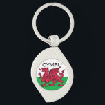 Wales Flag World Cup 2022 Red dragon Cymru Key Ring<br><div class="desc">Wales flag. World cup 2022 Qatar. Wales keychain United Kingdom. Patriotic flag. Gift for him.</div>