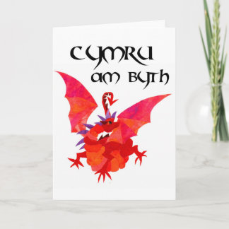 Wales Forever! Greeting Card