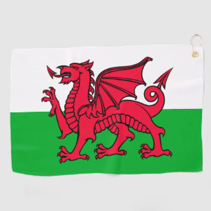 Wales Golf Towel